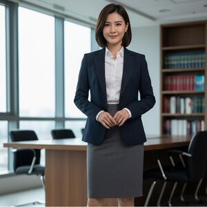 Banana Republic Charcoal Pencil Skirt